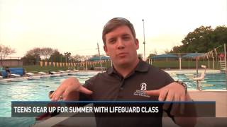 Local teens gearing up for summer with lifeguard training