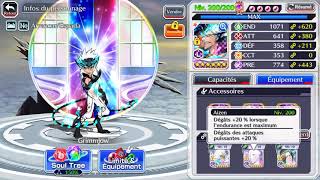 Bleach Brave Soul Gameplay Grimmjow 10/10/10 130% spe 65% perfection et 20%Sad