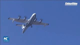 LIVE: World's largest amphibious aircraft AG600 makes maiden flight