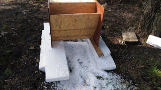 Дробилка пенопласта своими руками. Роман Чернов. Homemade Styrofoam Crusher.
