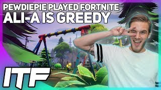 My Thoughts On Honor Guard Skin, Ali-A Is Greedy, Pewdiepie Plays Fortnite (Fortnite Battle Royale)