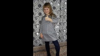 Платье из детского журнала Бурда