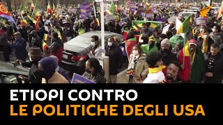 Marcia contro le politiche degli USA nei confronti di #Etiopia ed #Eritrea