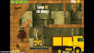 играем в игру погрузчик 3