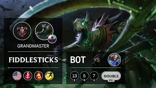Fiddlesticks Bot vs Ezreal - NA Grandmaster Patch 9.8