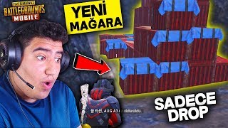 YENİ MAĞARADA AUG VE DROP BULDUM YENİ GİZLİ DROP MAĞARASI - PUBG Mobile