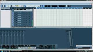 Cubase LE4   lesson 1. How to record audio tracks on the PC and export a mixed-down wave file le 4