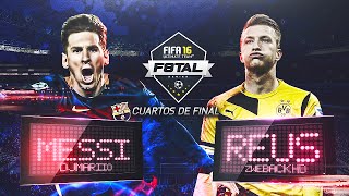 F8TAL LEO MESSI | CUARTOS DE FINAL | DjMaRiiO vs ZwebackHD | FIFA 16