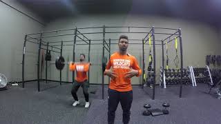 push jerk variant