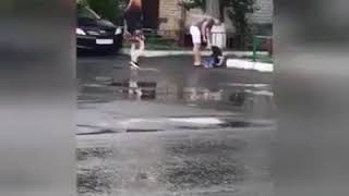 Very drunk girl