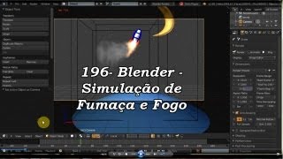 196- Blender -- Simulação de fogo e fumaça -- Emissor (1 de 3)