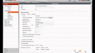 Config Fortigate WAN Interface PPOE