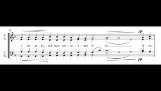 Благослови, душе моя, Господа №4 для квартета