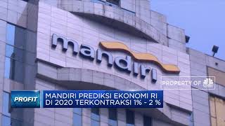 Mandiri Prediksi Ekonomi RI Di 2020 Terkontraksi 1% - 2 %