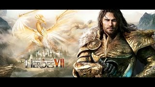 Might and Magic Heroes 7 - Дуэль - Лесной Союз против Альянса Света [Gameplay]