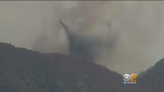 Crews Make Progress Battling Holy Fire In Southern California