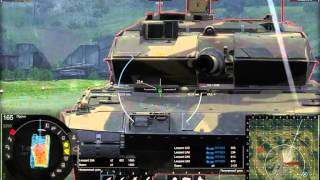 Зоны пробития Leopard 2a6 .Ну куда же он пробивается ,смотрим ,учимся ,практикуемся.
