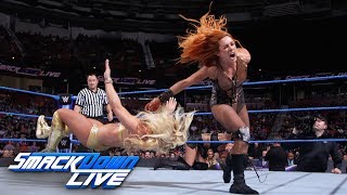 Charlotte Flair & Becky Lynch vs. Mandy Rose & Sonya Deville: SmackDown LIVE, Aug. 14, 2018