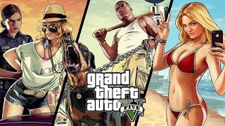 Грабители из "Grove Street" ( Монтаж: GTA V)