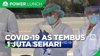 Covid-19 AS Tembus 1 Juta Sehari