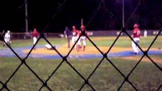Catcher gets run over, runner gets ejected, coach looks dumb