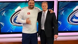 Haloti Ngata on SportsBeat Sunday 3/12/2017
