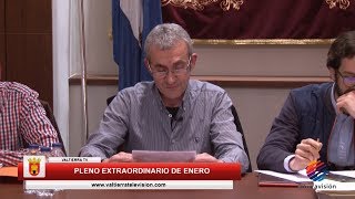 Pleno extraordinario de enero (Valtierra 2020)