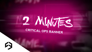 ШАПКА В СТИЛЕ КОПСА ЗА 2 МИНУТЫ//BANNER IN THE STYLE C-OPS IN 2 MINUTES