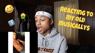 REACTING TO MY OLD CRINGY MUSICALLYS | Andre Swilley
