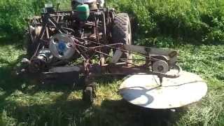 Роторная косилка (самодельная) 1 часть. Homemade rotary mower.   IZMetaLoLoma
