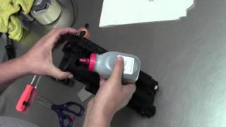 How to refill Dell E310dw E514dw E515dw toner cartridge