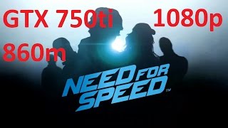 Alienware Alpha I Need For Speed (2016) I 1080p ULTRA FPS Test (750ti/860m)
