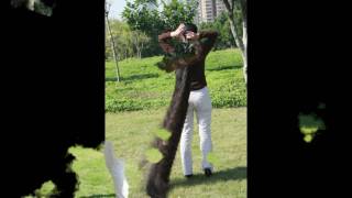 Women with very beautiful long hair