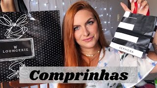 Comprinhas e "recebidos" da viagem! Sephora, Loungerie, Daiso e mais!
