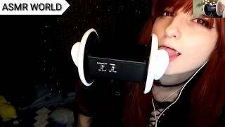 ASMR  Ear Licking kissing compile 3