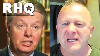 Veteran TEARS Lindsey Graham For Defending Trump