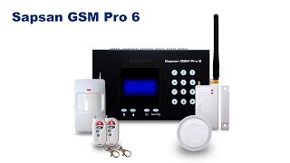 Обзор охранной сигнализации Sapsan GSM Pro 6 "Умный дом"