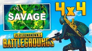 ЧТО НЕ ГОРИТ - PUBG ОБЗОР НОВОЙ ТРОПИЧЕСКОЙ КАРТЫ SAVAGE 4x4