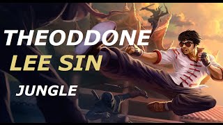 Theoddone Lee Sin Jungle - Season 5 Ranked SoloQ