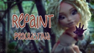 FIRST BIG DOLL REPAINT || Changing the bodytype || Custom OOAK || Procrastina