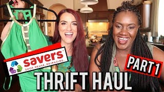 Thrift and Tell - Savers Haul - Part 1 |#ThriftersAnonymous