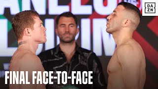Canelo & Avni Yildirim Go Face-To-Face For The Final Time