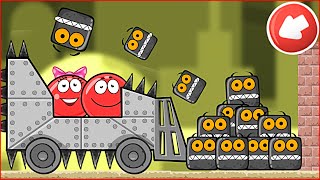 Мультик Новый Красный Шар - Red ball 4 ! ЗАДАВИЛИ КВАДРАТОВ ! Анимация от Спуди ! Для детей