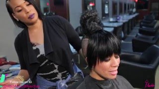 Top Knot Bun (follow IG @MadAboutMeechie)