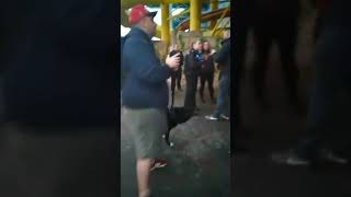 Naturist Swim Protest at Sandcastles Waterpark Blackpool - Part 1