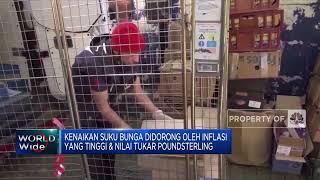 BOE Kerek Suku Bunga 50 BPS, Kenaikan Tertinggi Sejak 1995
