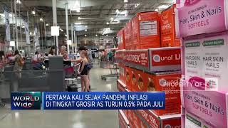 Inflasi Tingkat Grosir AS Turun, Klaim Pengangguran Meroket