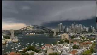 Watch Massive Storm Cloud Roll OVer Sydney Australia