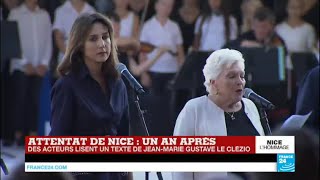 Attentat de Nice : des acteurs lisent un texte de Le Clézio