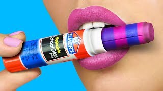 10 DIY Weird Back To School Supplies You Need To Try / 10 Back To School Pranks!